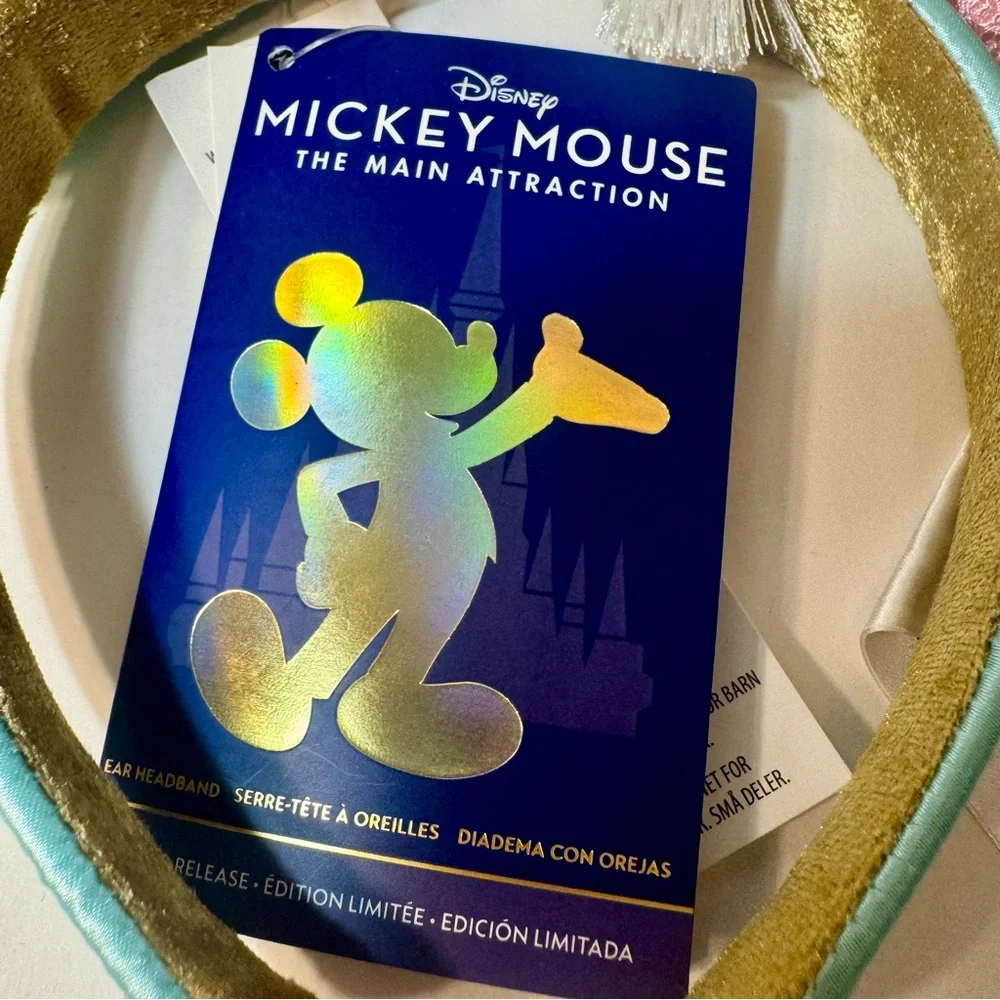 NWT. Carousel ears. Disney Mickey Mouse Ears Prince Charming limited edition - Picture 11 of 12